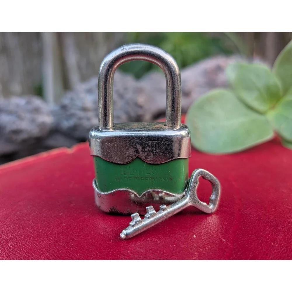 Vintage padlock key